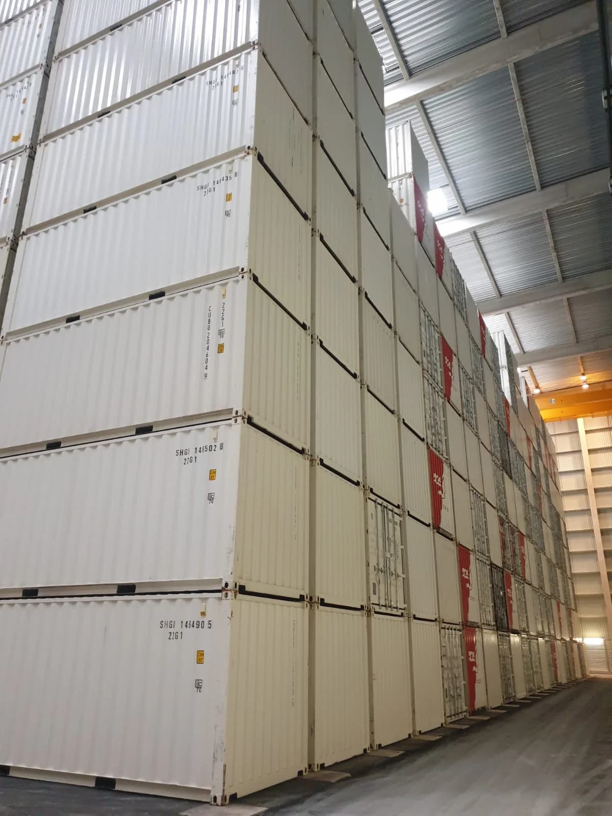 Containers de garde-meuble sécurisés et scellés chez Digidem